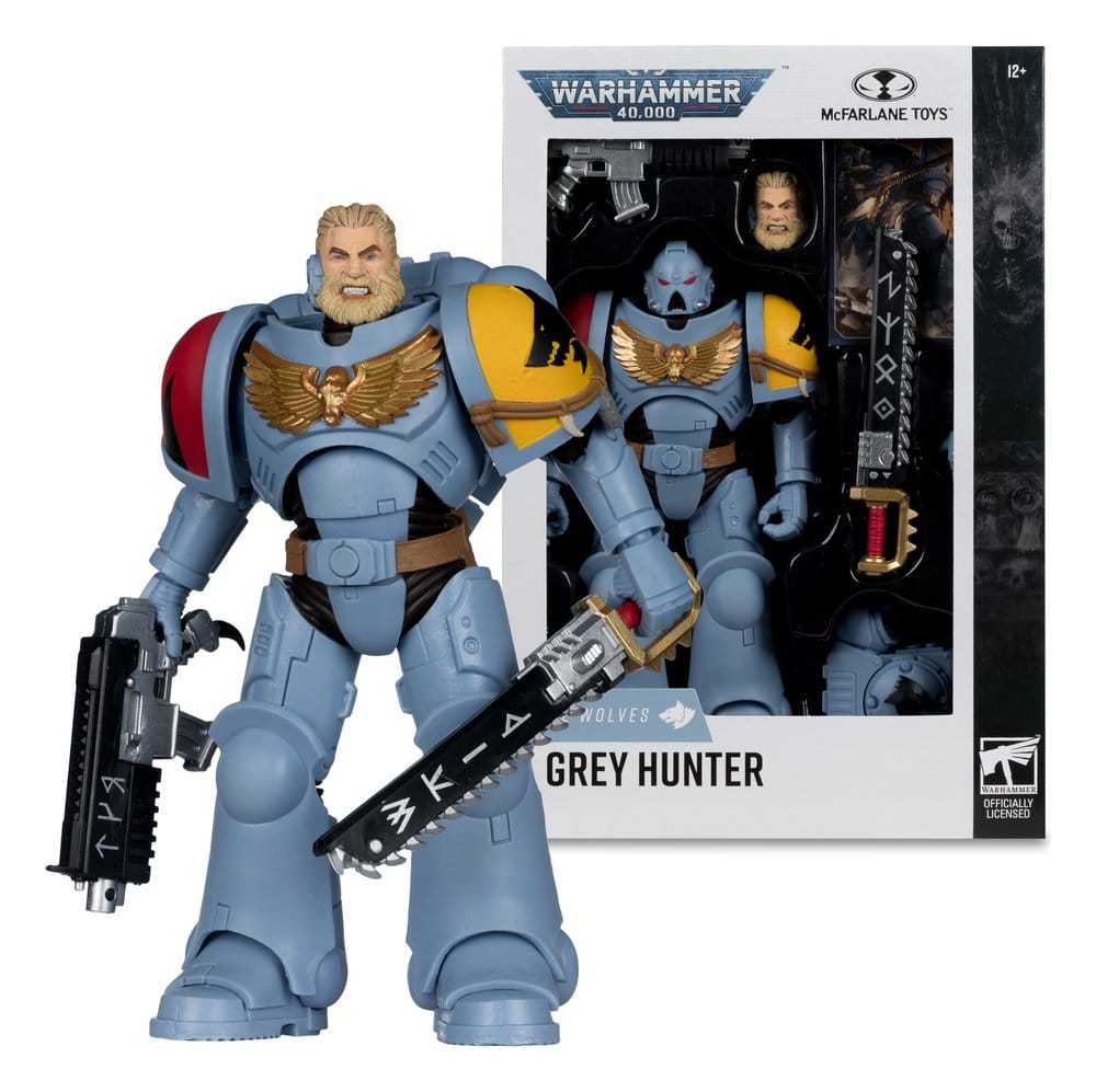 Warhammer 40,000 Action Figure Grey Hunter (Space Wolves) 18 cm 0787926112290