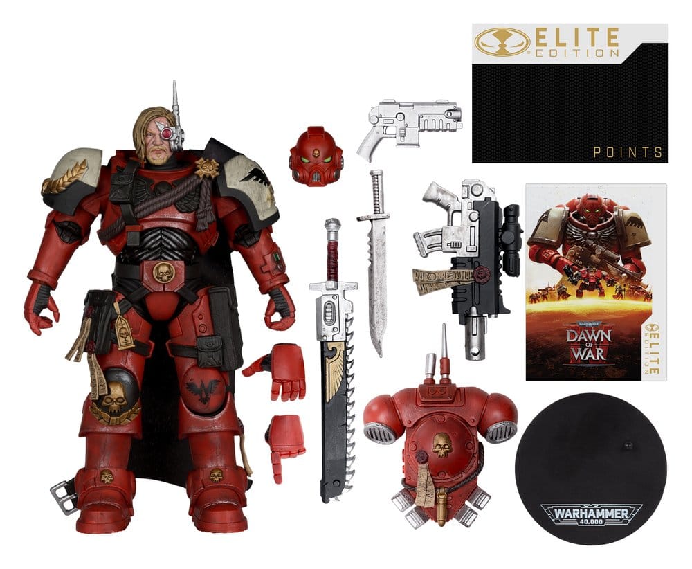 Warhammer 40,000 Dawn of War McFarlane Elite Edition Action Figure Captain Cyrus (Dawn of War 4) 20 cm 0787926112467