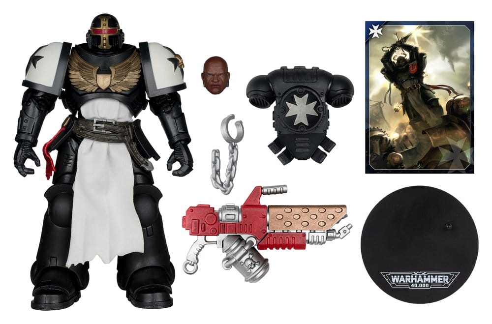 Warhammer 40,000 Action Figure Primaris Crusader (Black Templars) 18 cm 0787926112962