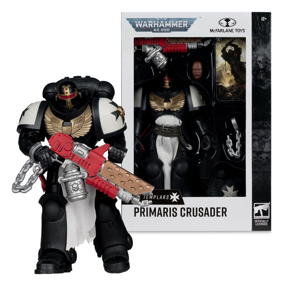 Warhammer 40,000 Action Figure Primaris Crusader (Black Templars) 18 cm 0787926112962