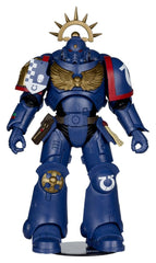 Warhammer 40,000 Total War Action Figure 3rd Company Lieutenant (Ultramarines) 18 cm 0787926112986