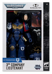 Warhammer 40,000 Total War Action Figure 3rd Company Lieutenant (Ultramarines) 18 cm 0787926112986