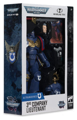 Warhammer 40,000 Total War Action Figure 3rd Company Lieutenant (Ultramarines) 18 cm 0787926112986