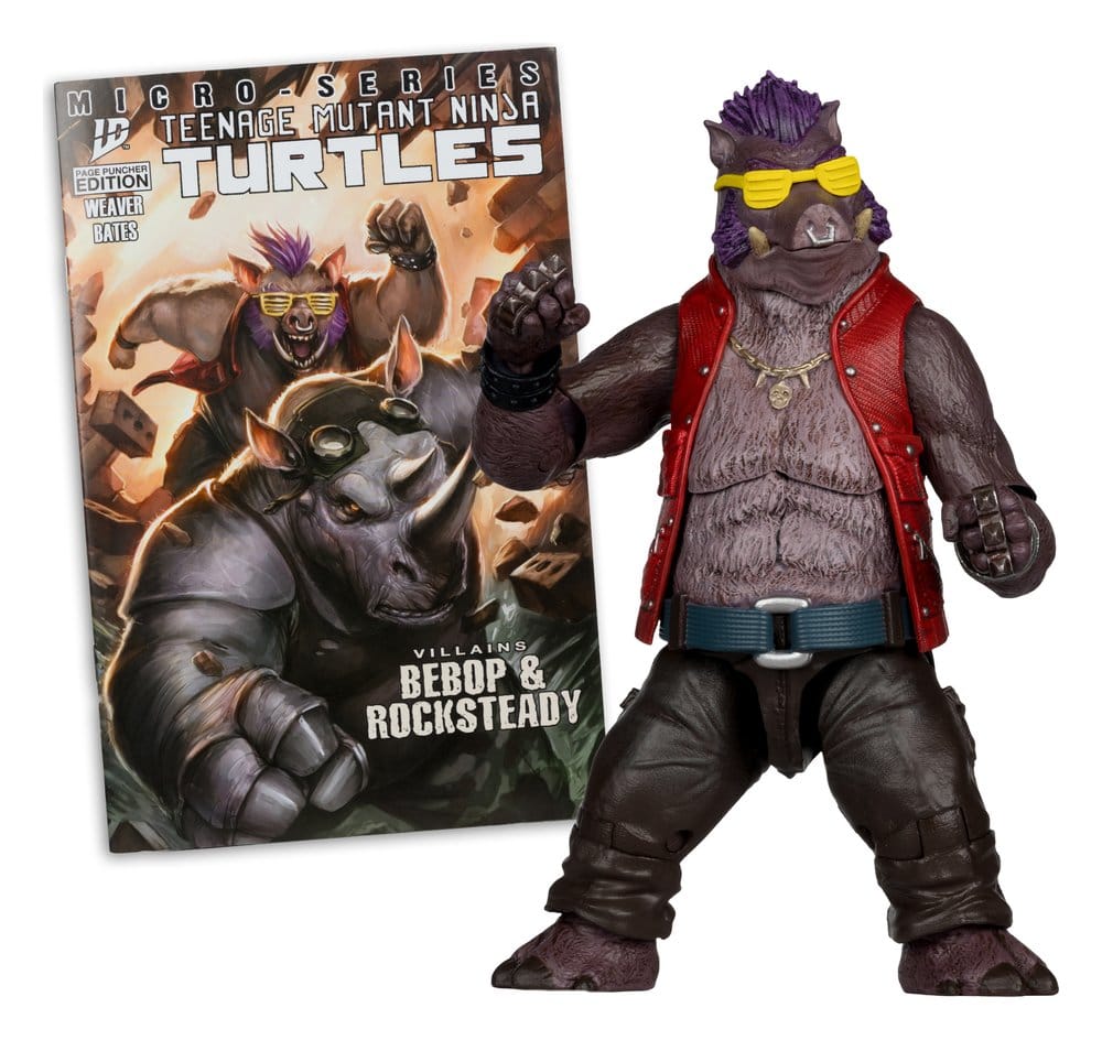 Teenage Mutant Ninja Turtles Page Punchers Action Figure Bebop 16 cm 0787926113464