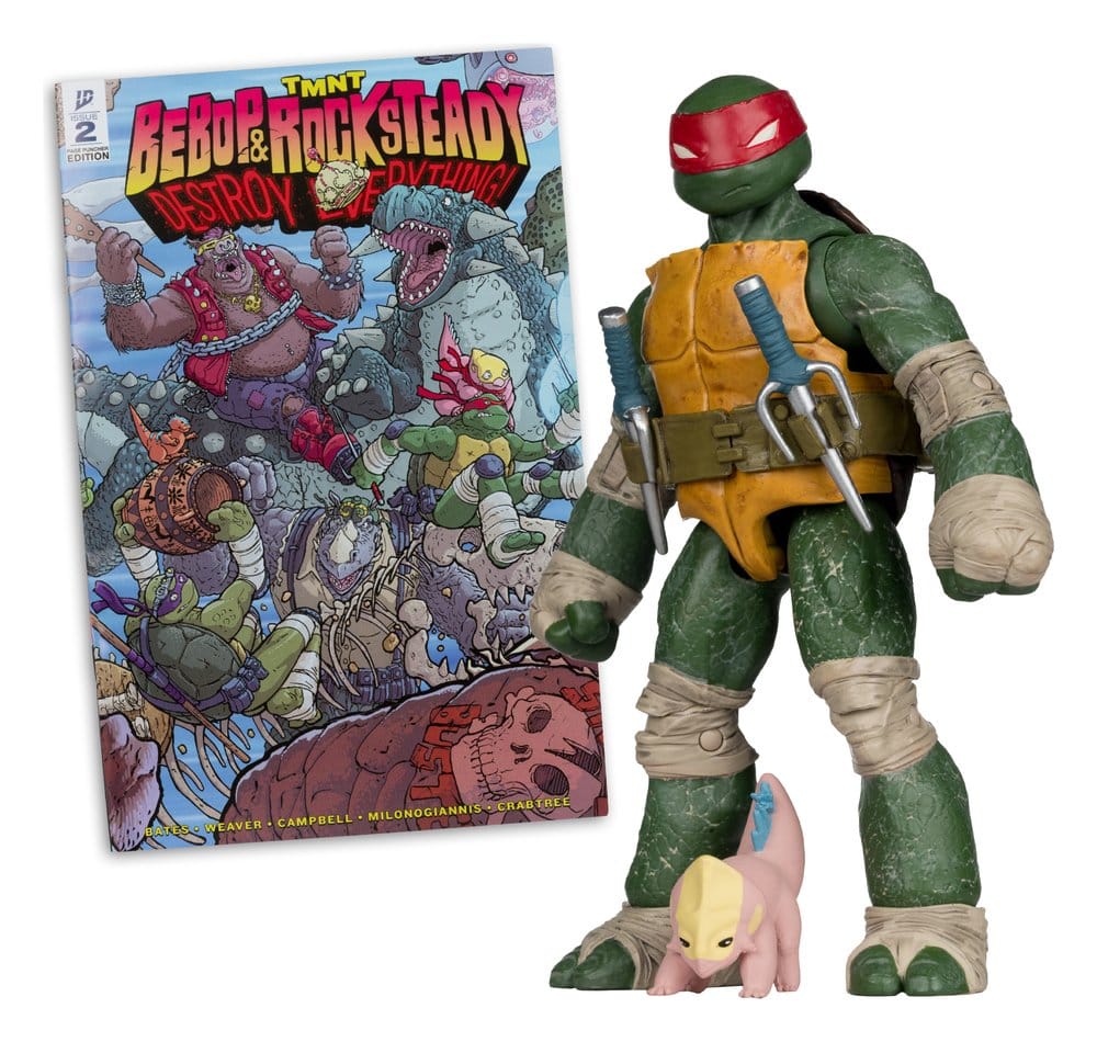 Teenage Mutant Ninja Turtles Page Punchers Action Figure Raphael 13 cm 0787926113488