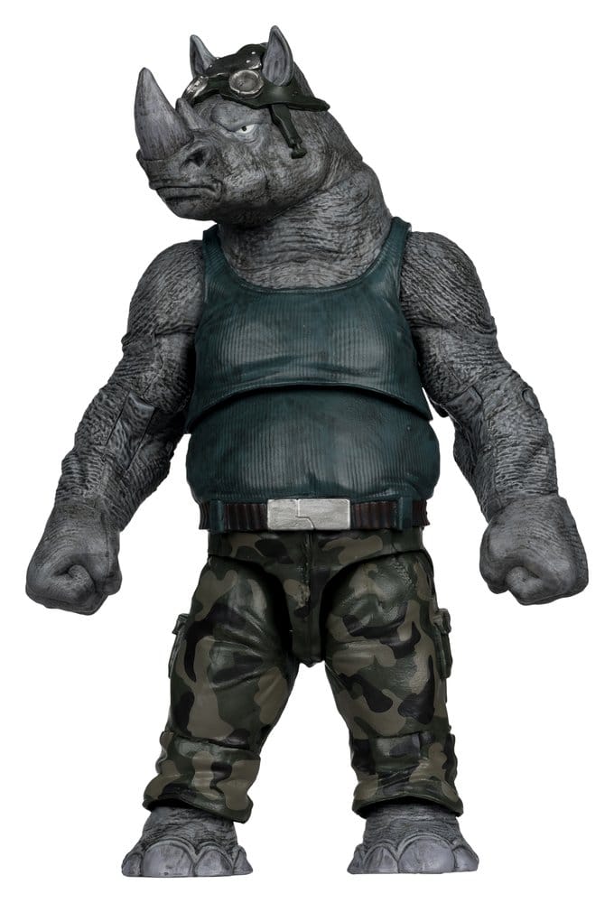 Teenage Mutant Ninja Turtles Page Punchers Action Figure Rocksteady 17 cm 0787926113495