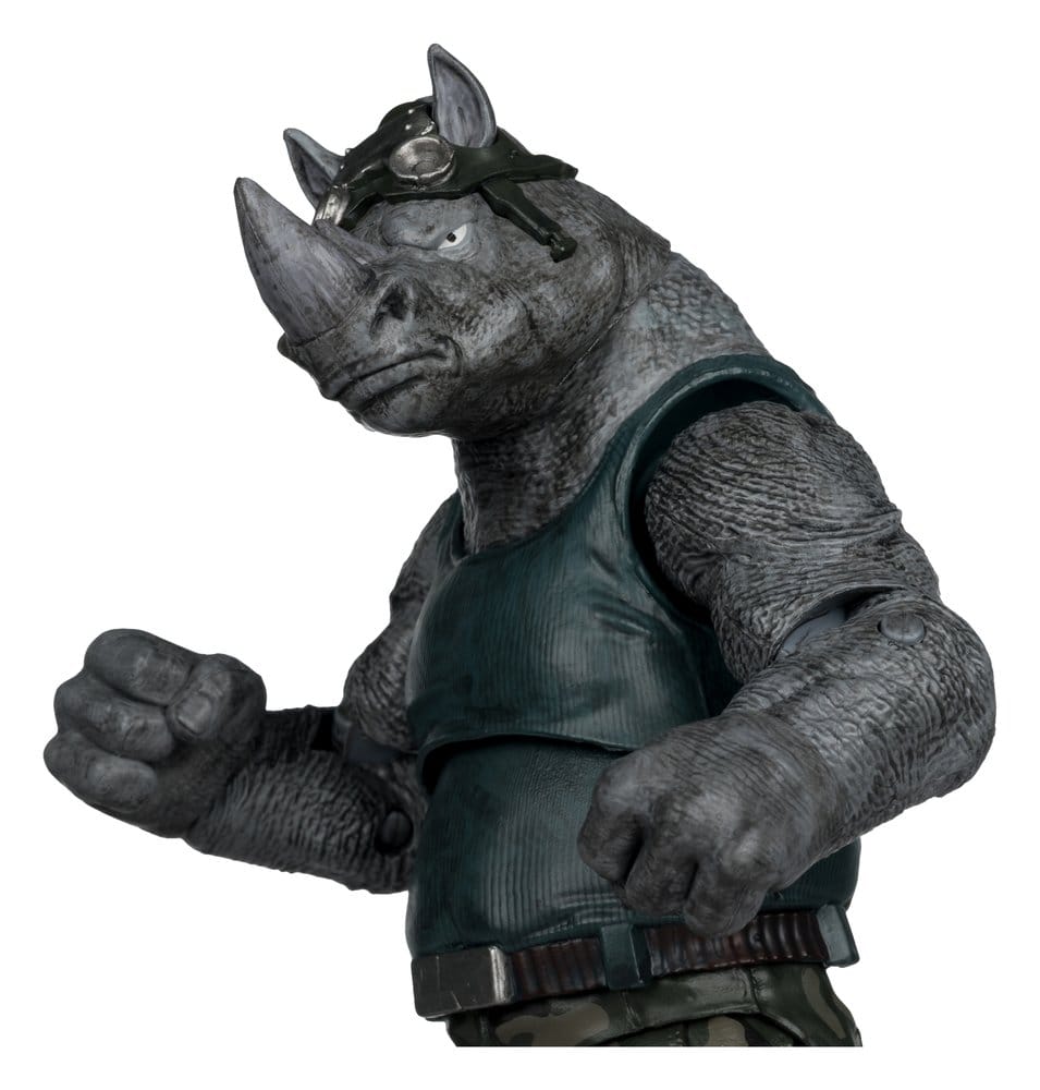 Teenage Mutant Ninja Turtles Page Punchers Action Figure Rocksteady 17 cm 0787926113495