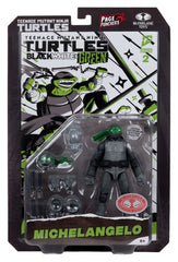 Teenage Mutant Ninja Turtles Page Punchers Action Figure Michelangelo (Black White & Green) (Red Platinum Edition) 13 cm 0787926114171