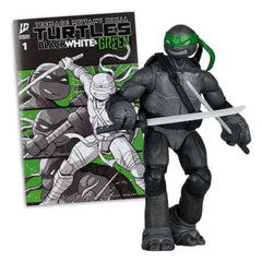 Teenage Mutant Ninja Turtles Page Punchers Action Figure Leonardo (Black White & Green) (Red Platinum Edition) 13 cm 0787926114188