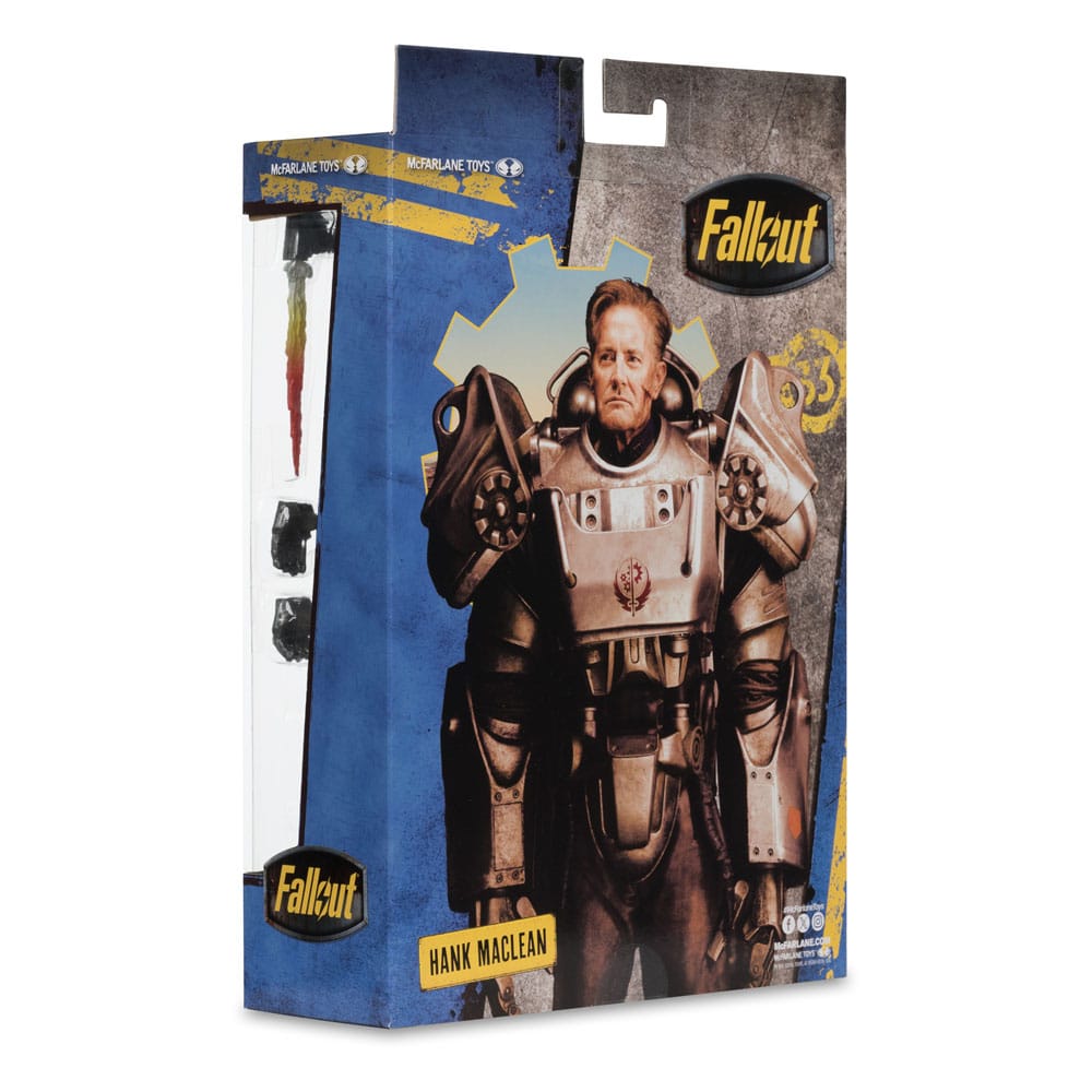 Fallout Action Figure Hank MacLean 19 cm 0787926116120