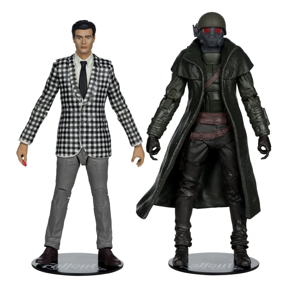 Fallout: New Vegas Statue 2-Pack Riot Ranger Armor & Benny Survivor 18 cm 0787926116472