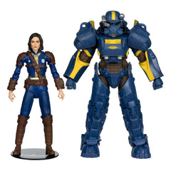 Fallout 4 Statue 2-Pack T-60 Vault Tec & Sole Survivor 18 cm 0787926116496