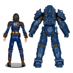 Fallout 4 Statue 2-Pack T-60 Vault Tec & Sole Survivor 18 cm 0787926116496