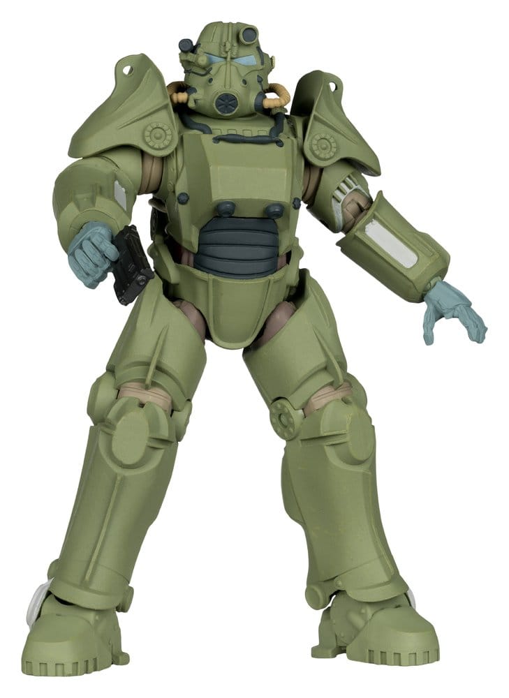 Fallout 76 Gaming Edition Action Figure T-45 Military Armor (Red Platinum Edition) 20 cm 0787926116724