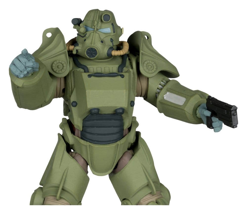 Fallout 76 Gaming Edition Action Figure T-45 Military Armor (Red Platinum Edition) 20 cm 0787926116724