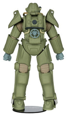 Fallout 76 Gaming Edition Action Figure T-45 Military Armor (Red Platinum Edition) 20 cm 0787926116724