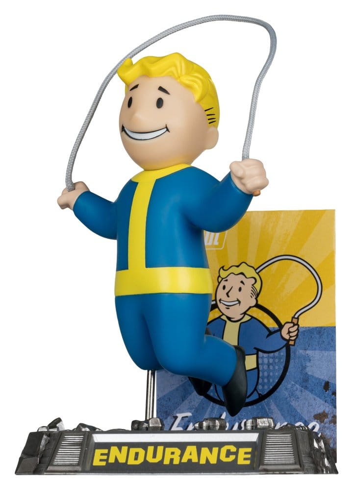 Fallout Mini Figure Vault Boy: Endurance 13 cm 0787926116762