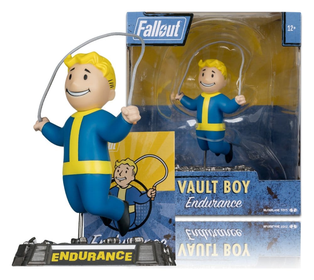 Fallout Mini Figure Vault Boy: Endurance 13 cm 0787926116762