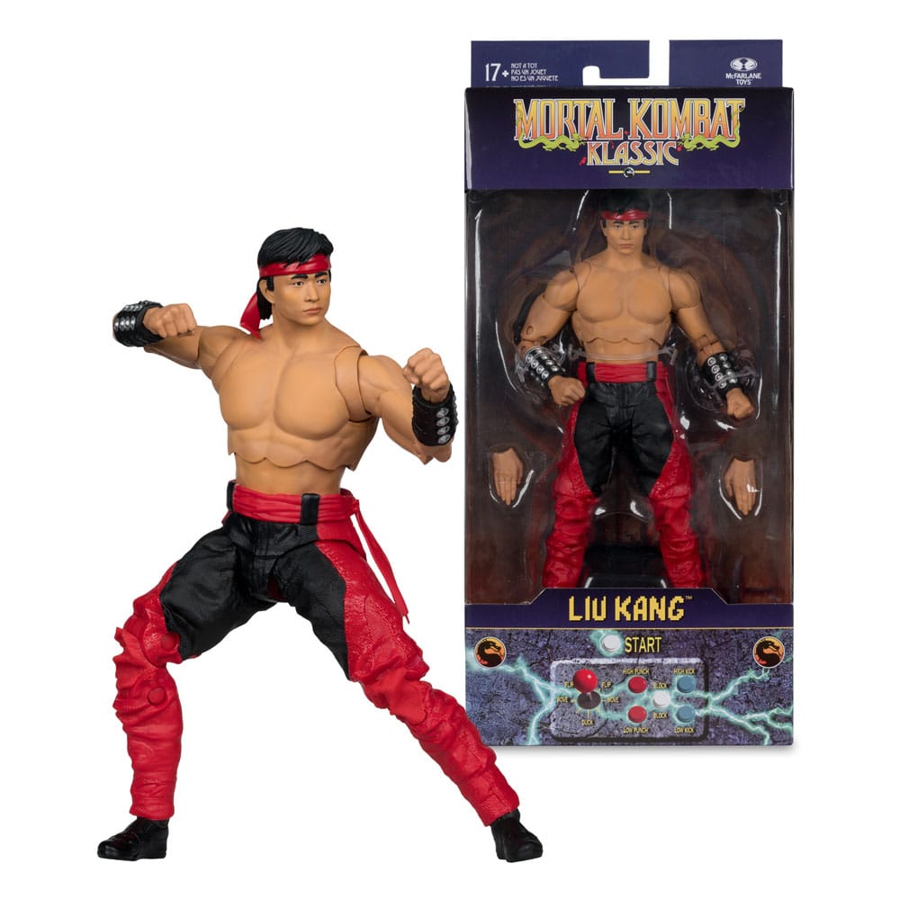 Mortal Kombat Klassics Action Figure Liu Kang 18 cm 0787926118018
