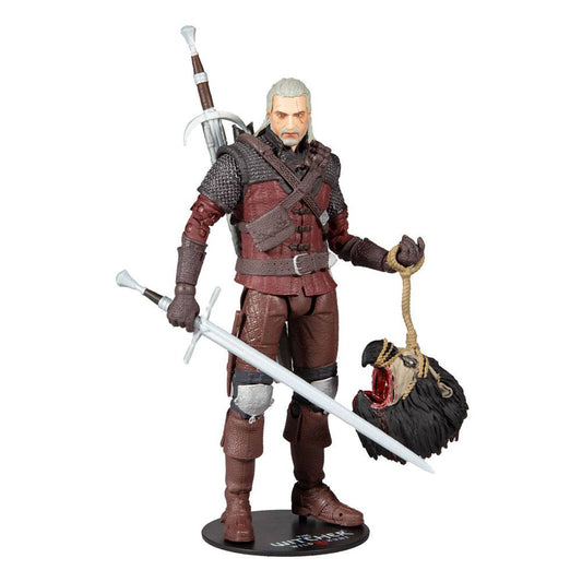 The Witcher 3: Wild Hunt Action Figure Geralt of Rivia (Wolf Armor) 18 cm 0787926134063