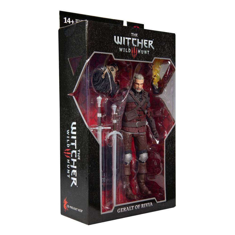 The Witcher 3: Wild Hunt Action Figure Geralt of Rivia (Wolf Armor) 18 cm 0787926134063