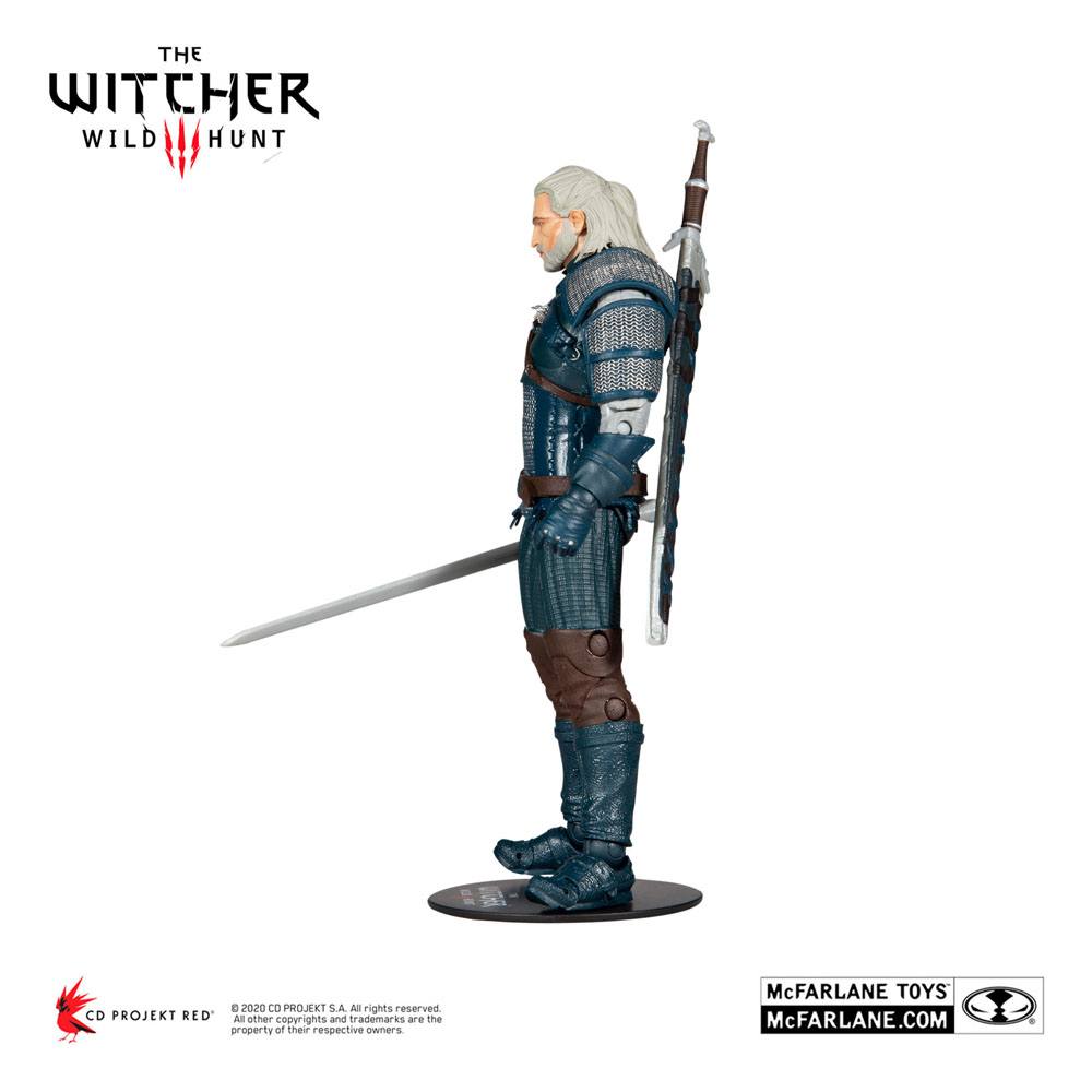 The Witcher Action Figure Geralt of Rivia (Viper Armor: Teal Dye) 18 cm 0787926134087