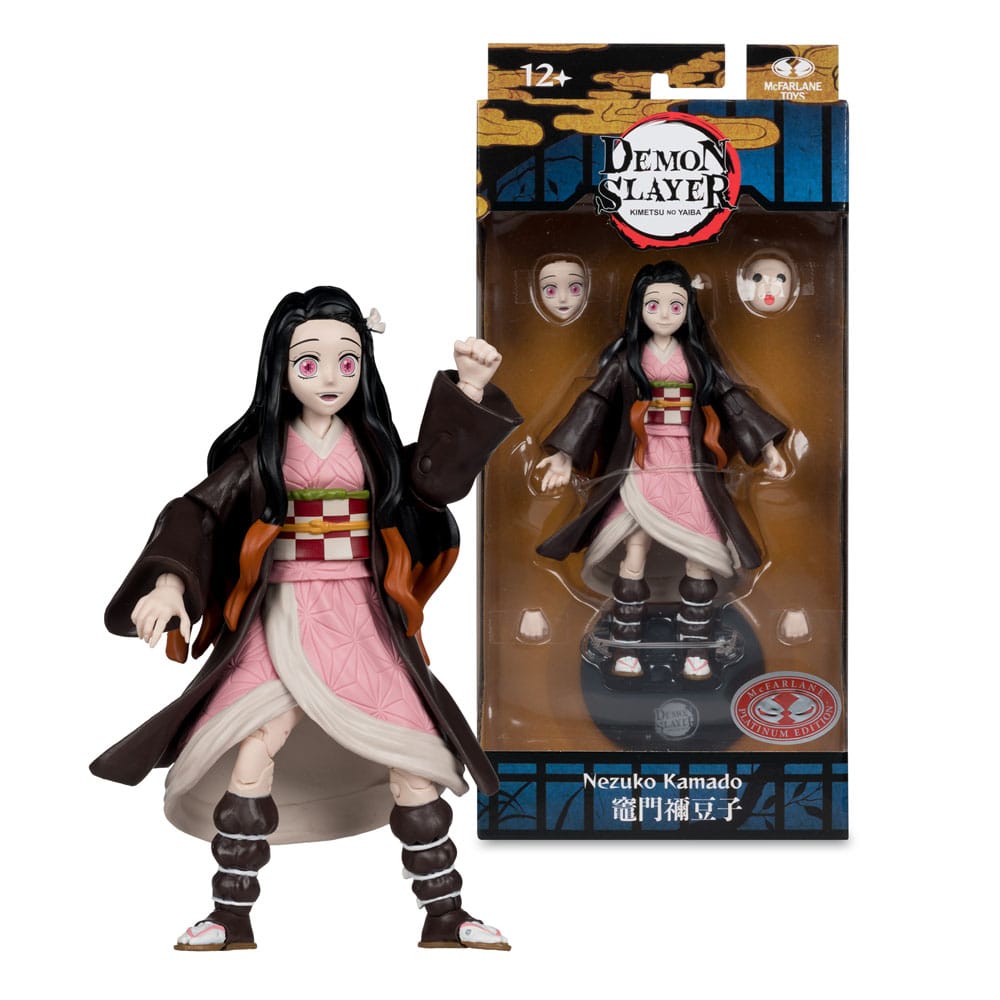 Demon Slayer: Kimetsu no Yaiba Action Figure Nezuko Kamado Platinum Edition 14 cm 0787926137613