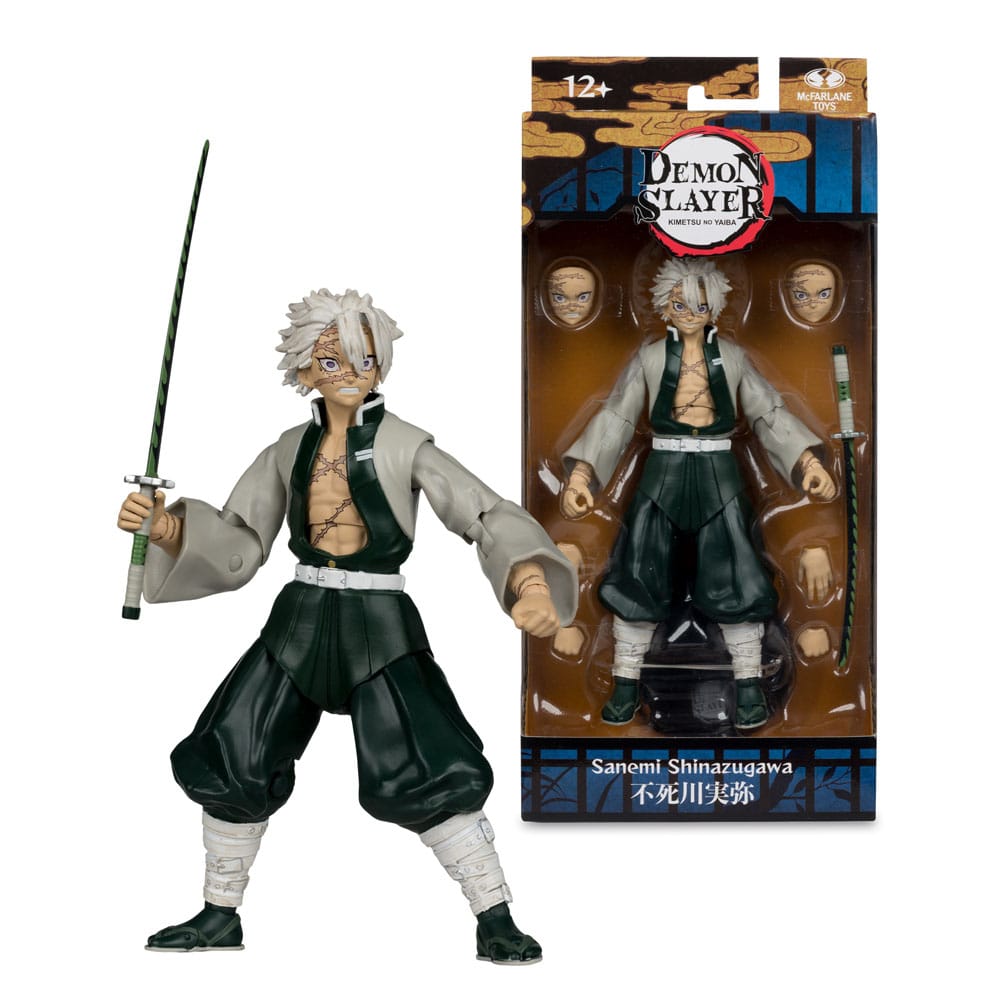 Demon Slayer: Kimetsu no Yaiba Action Figure Sanemi Shinazugawa 17 cm 0787926137620