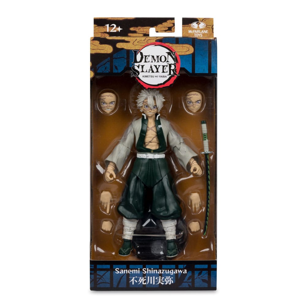 Demon Slayer: Kimetsu no Yaiba Action Figure Sanemi Shinazugawa 17 cm 0787926137620