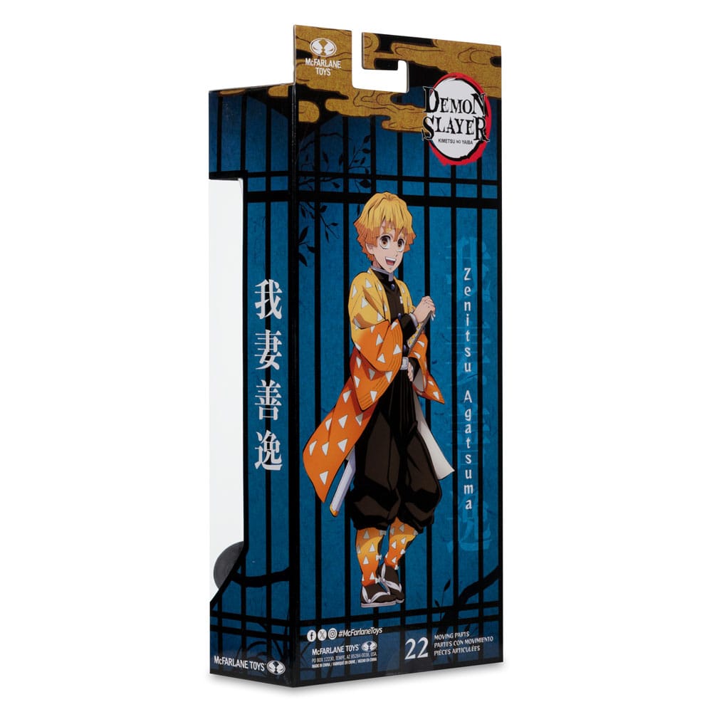 Demon Slayer: Kimetsu no Yaiba Action Figure Zenitsu Agatsuma Plantinum Edition 15 cm 0787926137637