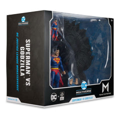 DC Justice League Monsterverse DC Multiverse Action Figures 2-Pack Superman Vs. Godzilla 30 cm 0787926138610