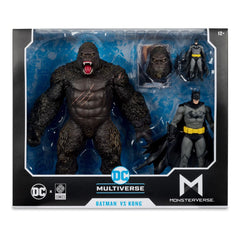 DC Justice League Monsterverse DC Multiverse Action Figures 2-Pack Batman & Kong 29 cm 0787926138627