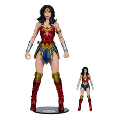 DC Justice League Monsterverse DC Multiverse Action Figures 2-Pack Wonder Woman Vs. Atomic Blast Godzilla 18 cm  0787926138641