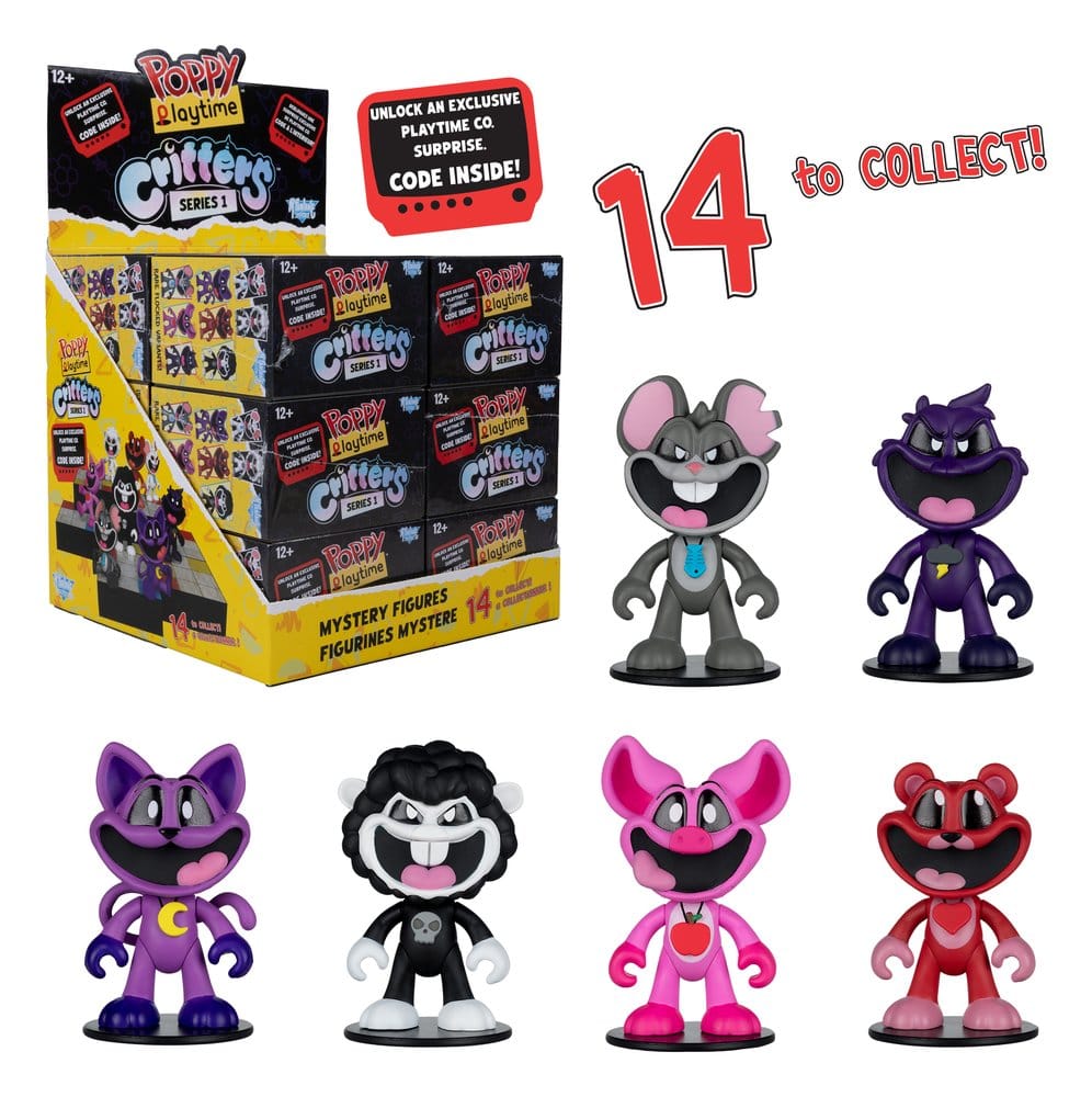 Poppy Playtime Minifiguren Critter Series 1 Blind Box 6 cm (12) 0787926138856