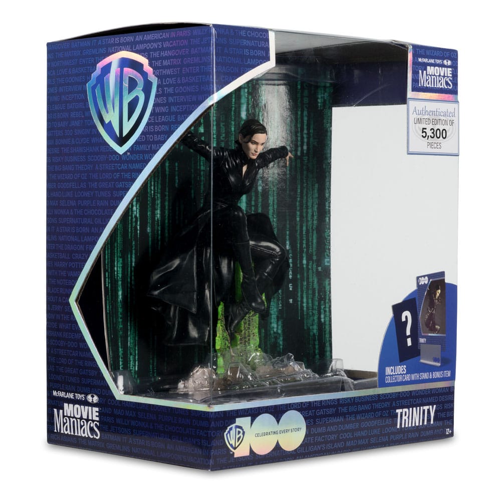 Matrix Movie Maniacs Action Figure Trinity 15 cm 0787926140149