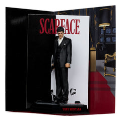 Scarface Movie Maniacs PVC Statue Tony Montana 17 cm 0787926140781