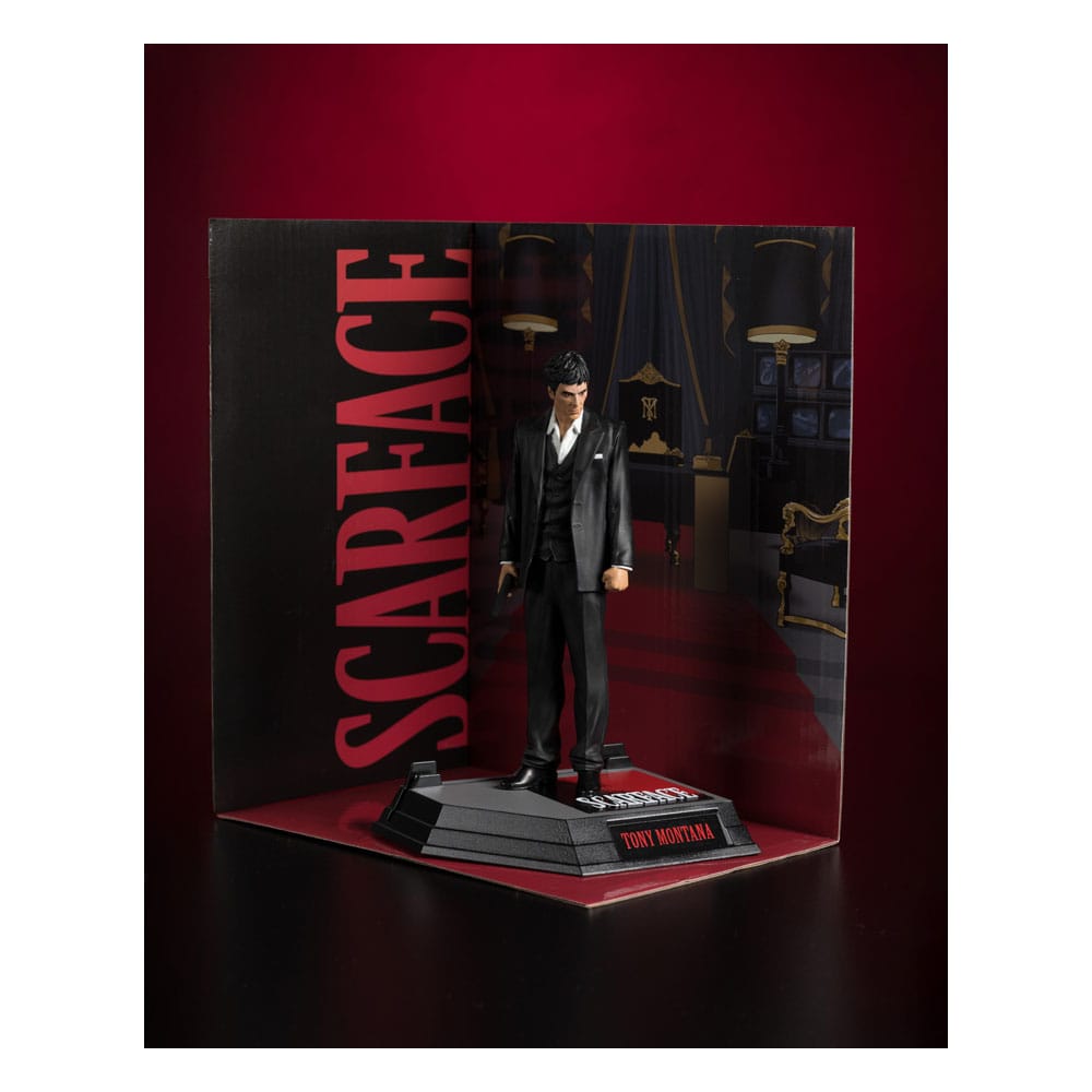 Scarface Movie Maniacs PVC Statue Tony Montana 17 cm 0787926140781