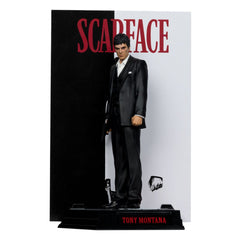 Scarface Movie Maniacs PVC Statue Tony Montana 17 cm 0787926140781