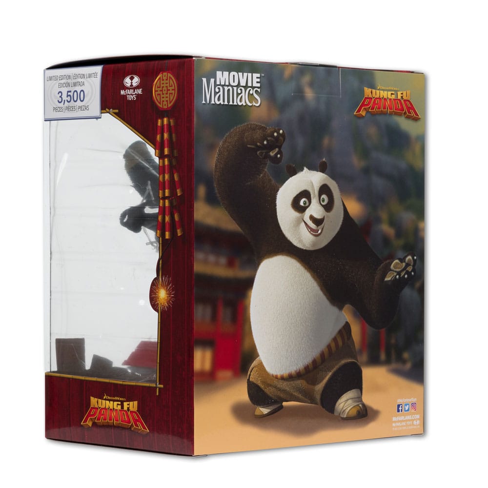 Kung Fu Panda Movie Maniacs PVC Statue Po 17 cm 0787926140811
