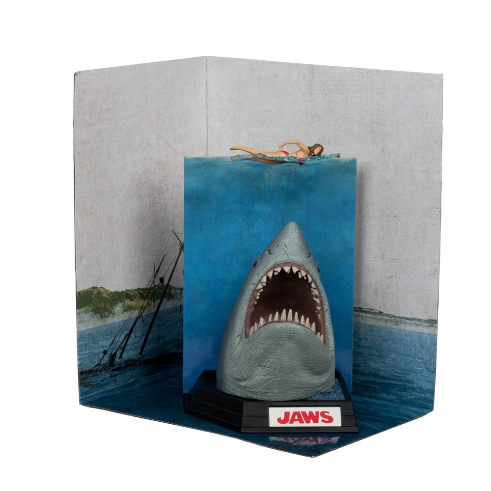 Jaws Movie Maniacs PVC Statue Jaws (50th Anniversary) 16 cm 0787926140835