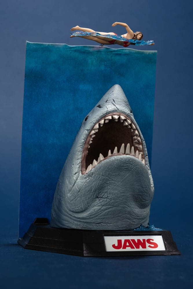 Jaws Movie Maniacs PVC Statue Jaws (50th Anniversary) 16 cm 0787926140835