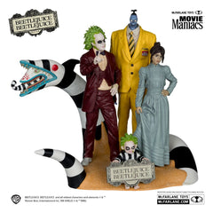 Beetlejuice Beetlejuice Movie Maniacs PVC Statue 4-Pack 15 cm 0787926140897