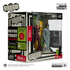 Beetlejuice Beetlejuice Movie Maniacs PVC Statue 4-Pack 15 cm 0787926140897