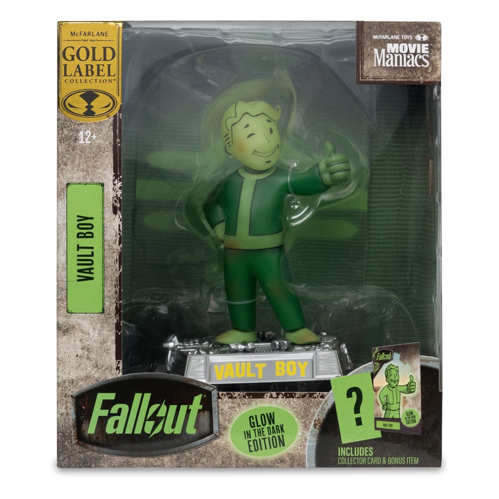 Fallout Movie Maniacs PVC Statue Vault Boy 13 cm 0787926141085