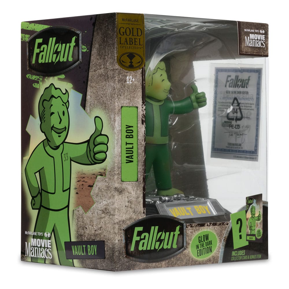 Fallout Movie Maniacs PVC Statue Vault Boy 13 cm 0787926141085