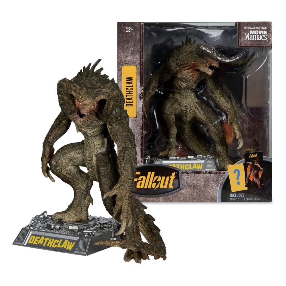Fallout Movie Maniacs Action Figure Deathclaw (Season 2) 19 cm 0787926141245