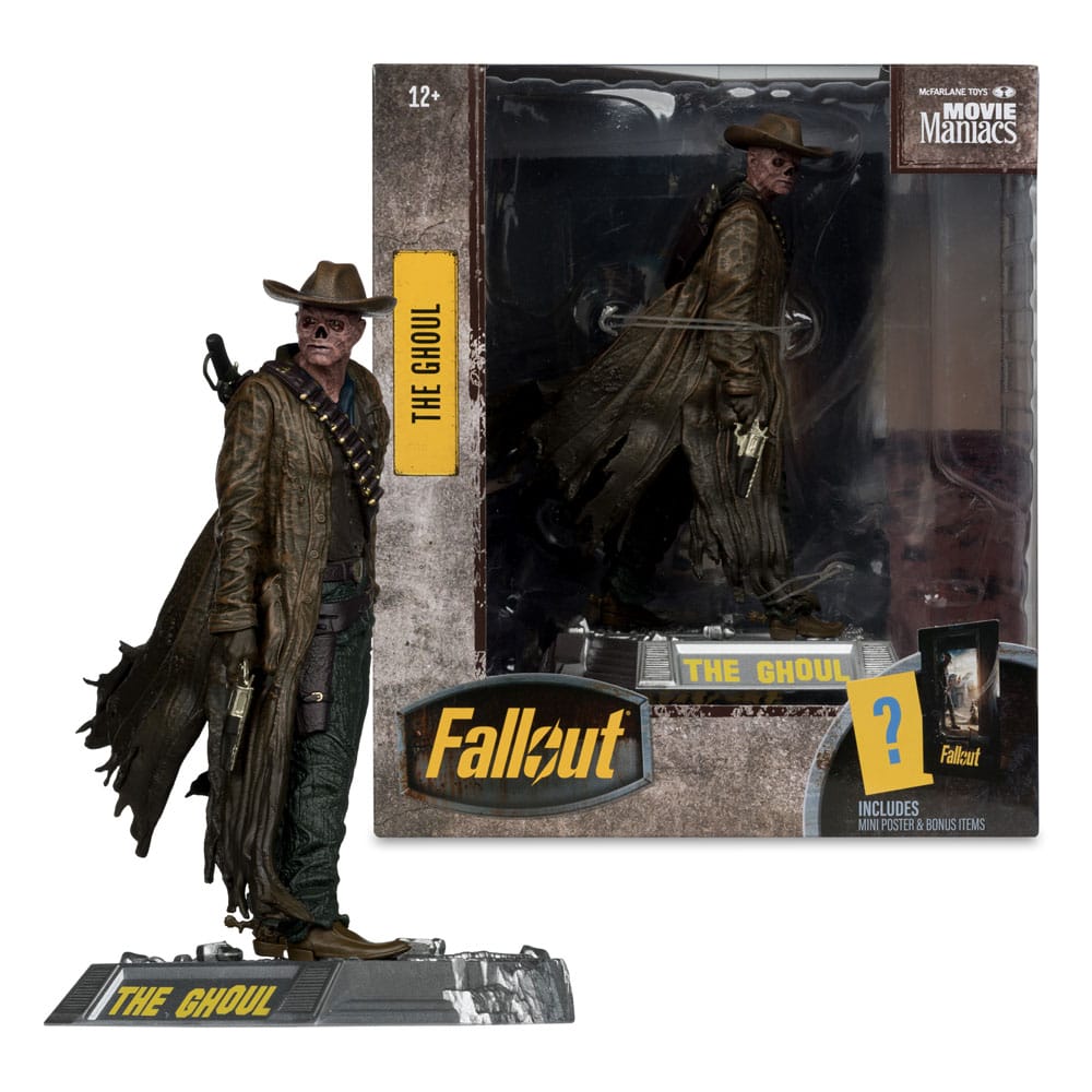 Fallout Movie Maniacs Action Figure The Ghoul (Season 2) 17 cm 0787926141269