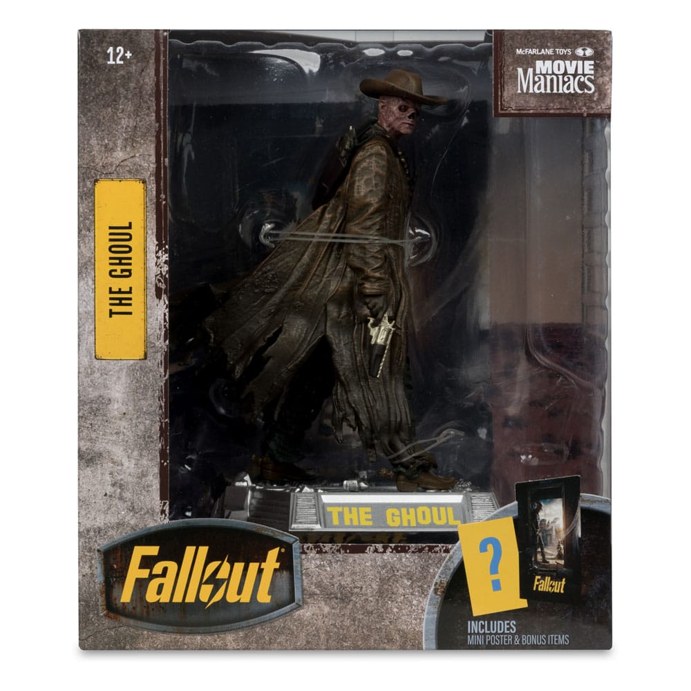 Fallout Movie Maniacs Action Figure The Ghoul (Season 2) 17 cm 0787926141269