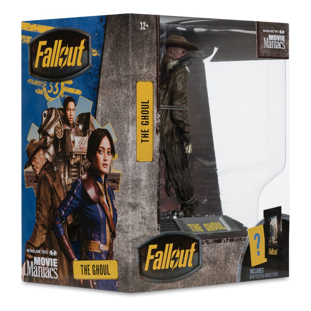 Fallout Movie Maniacs Action Figure The Ghoul (Season 2) 17 cm 0787926141269