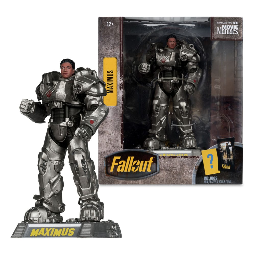 Fallout Movie Maniacs Action Figure Maximus (Season 2) 17 cm 0787926141276